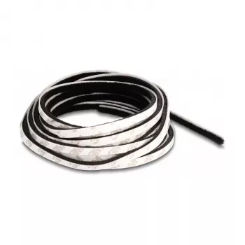 DeLOCK Bürstenleiste selbstklebend 5 mm Länge 5 m schwarz
