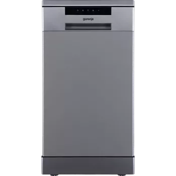 Gorenje GS522E10S Geschirrspüler, E, freistehend, Breite 45 cm, Anzahl Maßgedecke 10, Grau