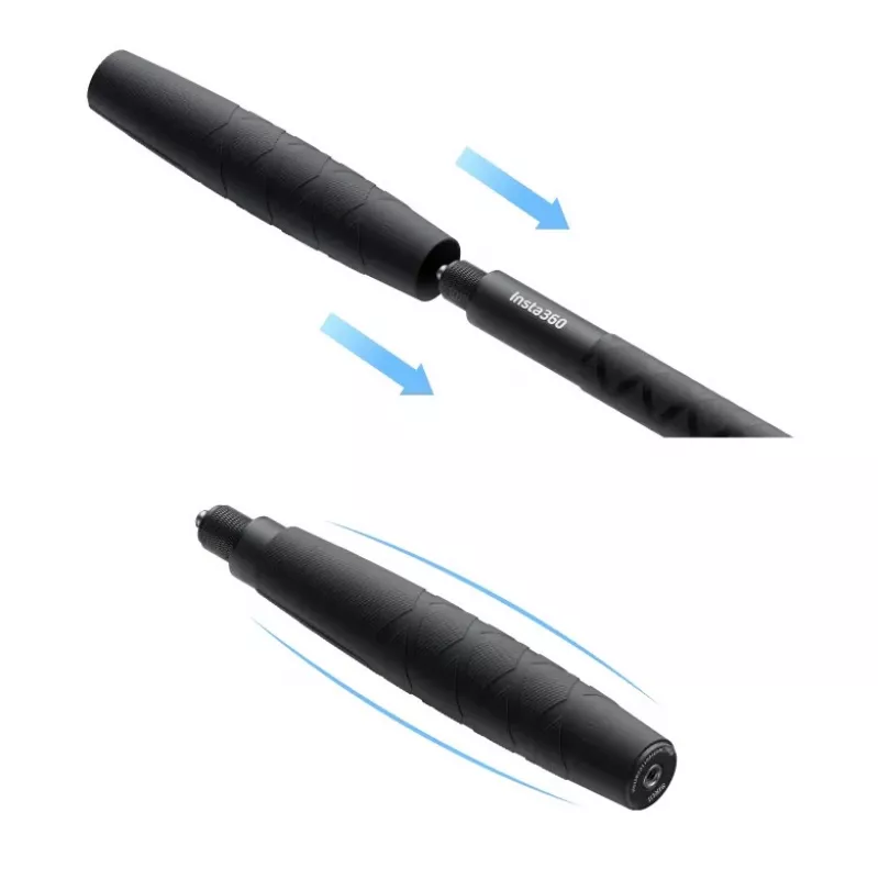 Insta360 CINSCAVG Selfie-Stick Kamera Schwarz