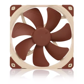 Lüfter Noctua NF-A14 140 mm PWM 5 V 1,3 W Bronze/Beige, 1500 U/min, 140,2 m³/h, 24,6 dB