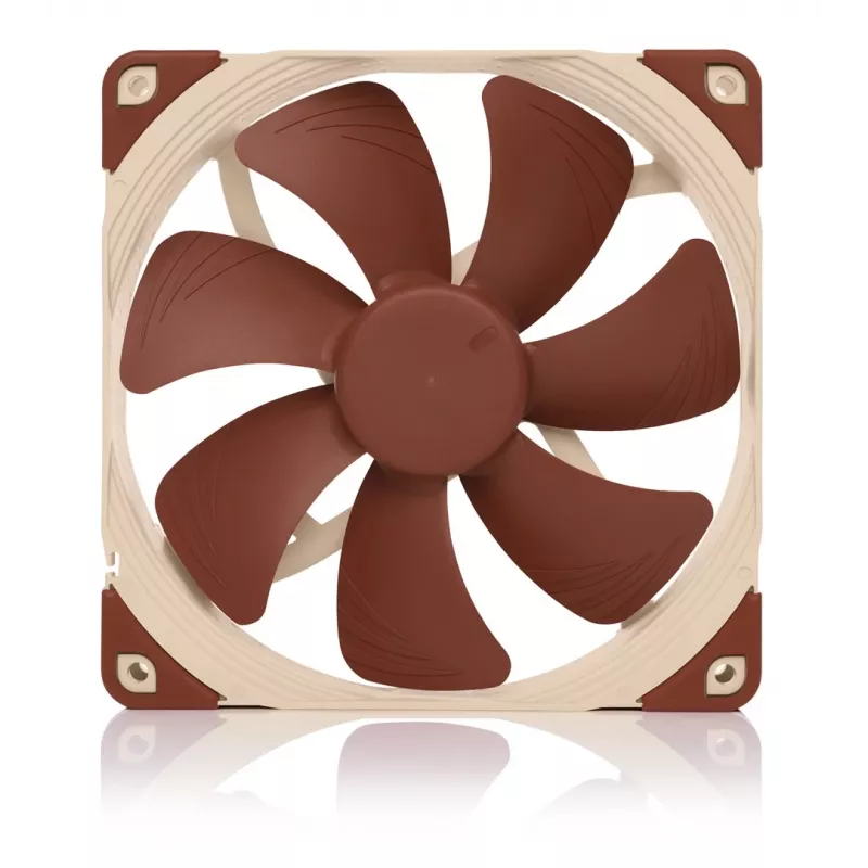 Lüfter Noctua NF-A14 140 mm PWM 5 V 1,3 W Bronze/Beige, 1500 U/min, 140,2 m³/h, 24,6 dB