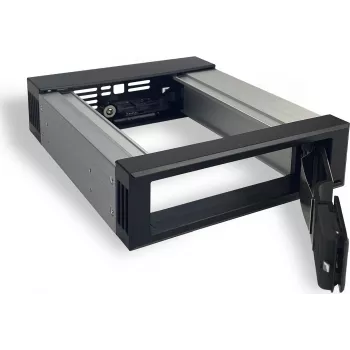 FANTEC 3,5 Zoll HDD-Rahmen BP-SA35-12G/6G für 1x 13,30 cm Einbauschacht