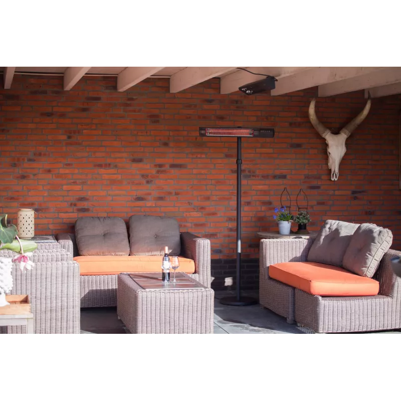 SUNRED | Heizgerät | RD-DARK-25S, Dark Standing | Infrarot | 2500 W | Schwarz | IP55