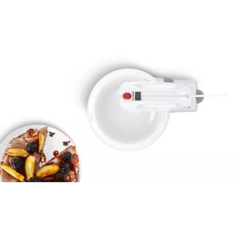Handmixer Bosch MQWPL2000 — 375 W, 4 Geschwindigkeiten, Turbo, Puls, Edelstahl-Aufsätze, Schüssel inklusive