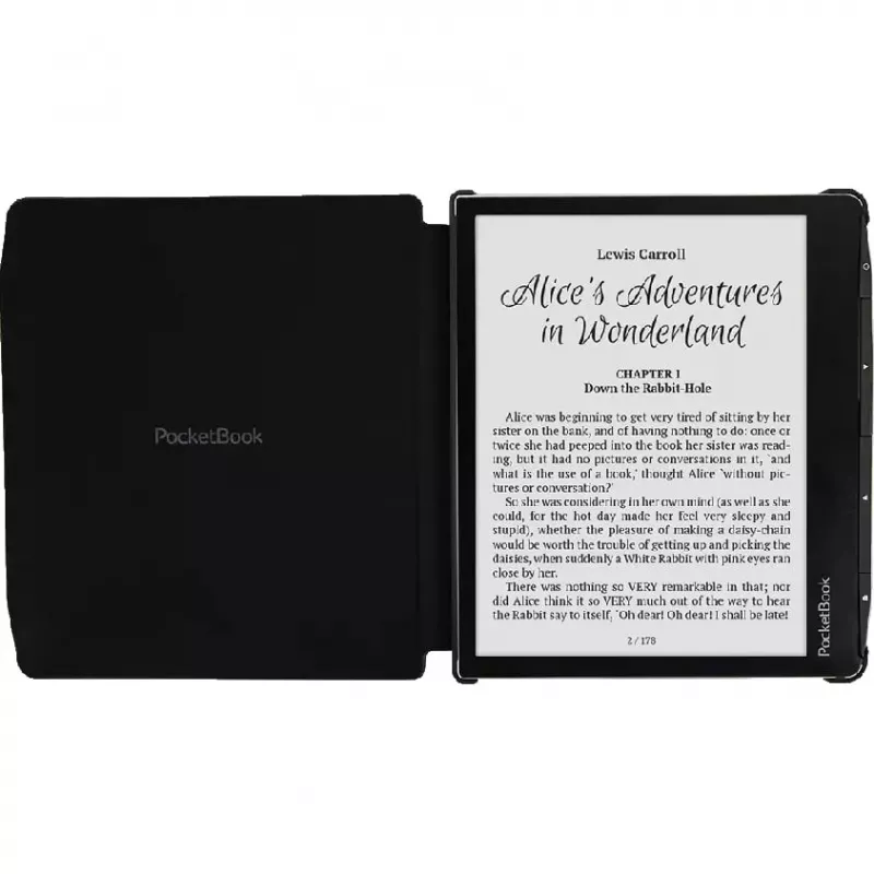 Cover PocketBook HN-SL-PU-700-BK-WW Schutzhülle für E-Book-Reader 7 Zoll Schwarz