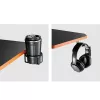Maclean Gaming-Schreibtisch NanoRS mit Monitorablage max. 50 kg Höhe 850 mm Schwarz RS170, Gaming-Tisch, Schwarz