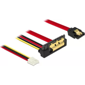 SATA-Kabel DeLOCK 85235 0,3 m SATA 7-pol + Molex 4-pol