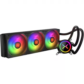 Kühllüfter KRUX HydroX 360 ARGB, kompatibel mit 360-mm-Radiatoren, ARGB-Beleuchtung