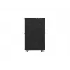 Standschrank 19 Zoll 22U 800x1000 Glastüren LCD (Flat Pack) V2 schwarz