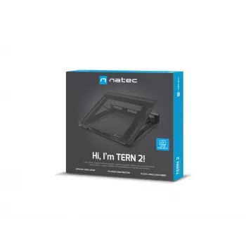 NATEC NPL-2271 Laptop-Ständer Schwarz 43,9 cm (17,3 inch)