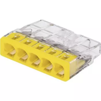 Wago 2273-205 Elektrischer Drahtverbinder Stiftleiste Buchse 100 Stück