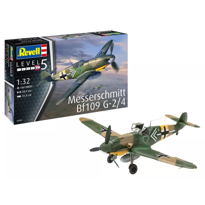 Plastikmodell Messerschmitt BF 109G-2/4 1/32