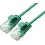 ROLINE GREEN UTP Patchkabel Cat.6A (Klasse EA), LSOH, schlank, Grün, 0,3 m (21.44.3931)