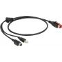 USB-Kabel DeLOCK 85487 USB 2.0 1 m USB B Schwarz