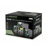 Esperanza EGS107 Lautsprecher 2.1 USB LED 5 W Schwarz