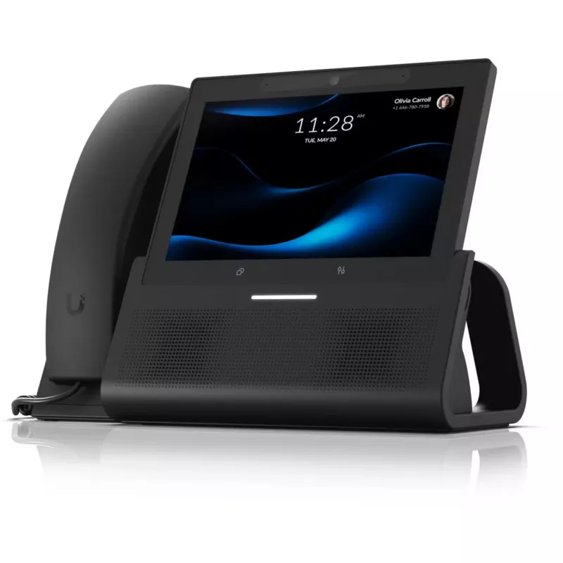 IP-Telefon Ubiquiti UTP-G3-Touch-Enterprise Schwarz 7-Zoll-Anzeige 5MP-Kamera