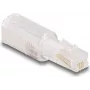 Kabeladapter DeLOCK 88169 RJ10 Transparent Weiß Goldbeschichtet