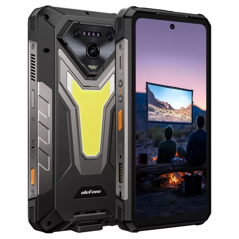 Smartphone UleFone Armor 34 Pro (Plus) 16/512GB 5G, robustes Android-Gerät, 16GB RAM, 512GB Speicher, 5G Konnektivität