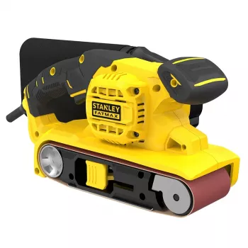 Stanley FMEW204K tragbarer Schleifer Bandschleifer 380 U/min Schwarz, Gelb
