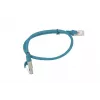 Netzwerkkabel LANBERG RJ-45 Cat5e PCU5-10CC-0050-B, 0,5 m, U/UTP, CCA, blau