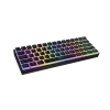 Gaming-Tastatur genesis THOR 660 G2 — kabellos (2,4 GHz, Bluetooth) und kabelgebunden, kompaktes Layout