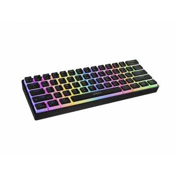 Gaming-Tastatur genesis THOR 660 G2 — kabellos (2,4 GHz, Bluetooth) und kabelgebunden, kompaktes Layout