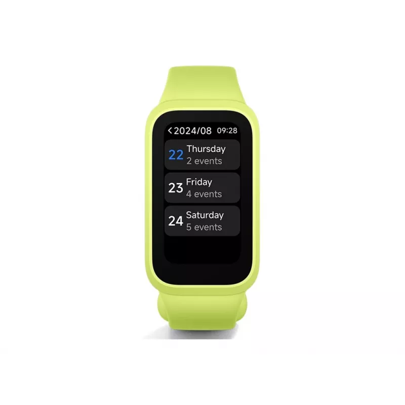 Fitness-Tracker-Armband Xiaomi 9 Active Grün — Herzfrequenzmesser, Aktivitätstracker, Modell 70783