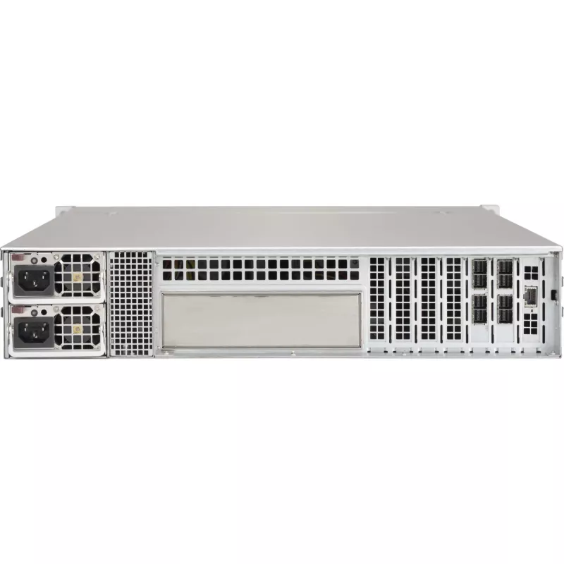 Supermicro – SuperChassis 216BE2C-R609JBOD – Rack-Montage – 2U SATA/SAS Hot-Swap 600 Watt Schwarz