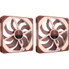 Noctua NF-A14x25 G2 PWM Sx2 PP 140mm Doppel-Lüfter-Set