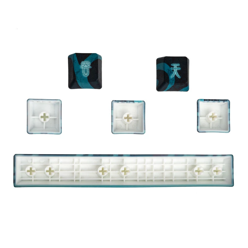 Tastenkappen-Set Traitors Taotie — PBT, 5-seitiger Farbsublimationsdruck, kompatible mechanische Tastaturtasten