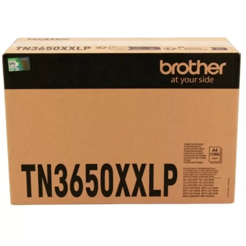 Brother TN-3650XXLP Tonerpatrone für DCP-L5510, HL-L5210, HL-L5215 — kompatibel Vertrag TN3600XXL