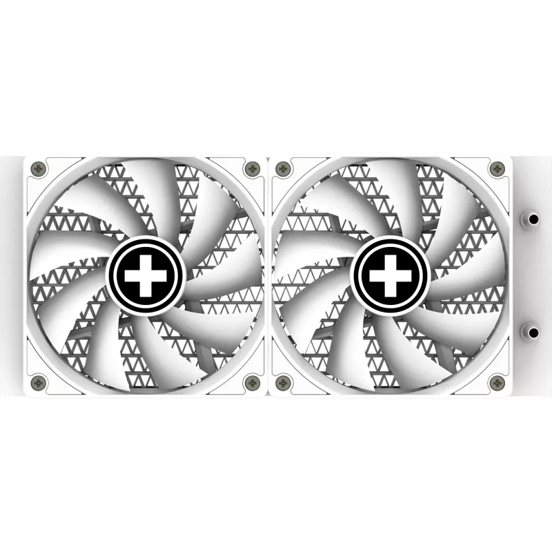 All-in-One-Flüssigkeitskühler XILENCE Performance A+ XC974 — 240-mm-Radiator, 300 W TDP, weiß, ARGB