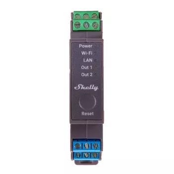 Shelly Pro 2 DIN-Schienen WiFi/LAN/Bluetooth Relaisschalter