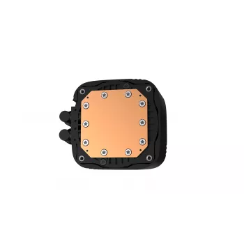 All-in-One-Flüssigkeitskühler DeepCool LS520 SE — 3x 120 mm Lüfter, 280x120x27 mm Aluminiumkühler, 41 cm Schläuche, Kupferboden, RGB
