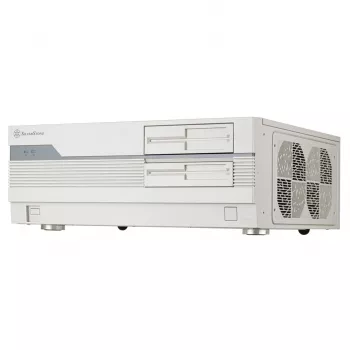 Silverstone SST-FLP01W Computergehäuse HTPC Weiß