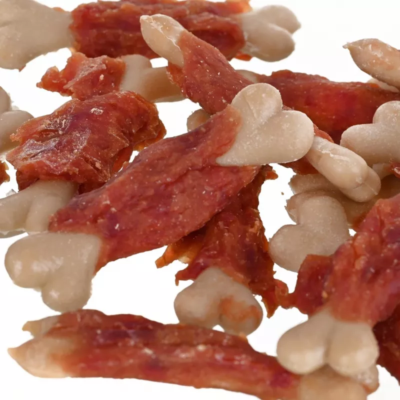 Hundeleckerli PETITTO Ente & Kalzium Würfel, 500 g — natürliche Leckerlis für ausgewachsene Hunde, Protein 24 %, Fett 2,5 %