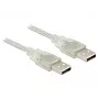 USB-Kabel DeLOCK 0,5 m 2xUSB2.0-A