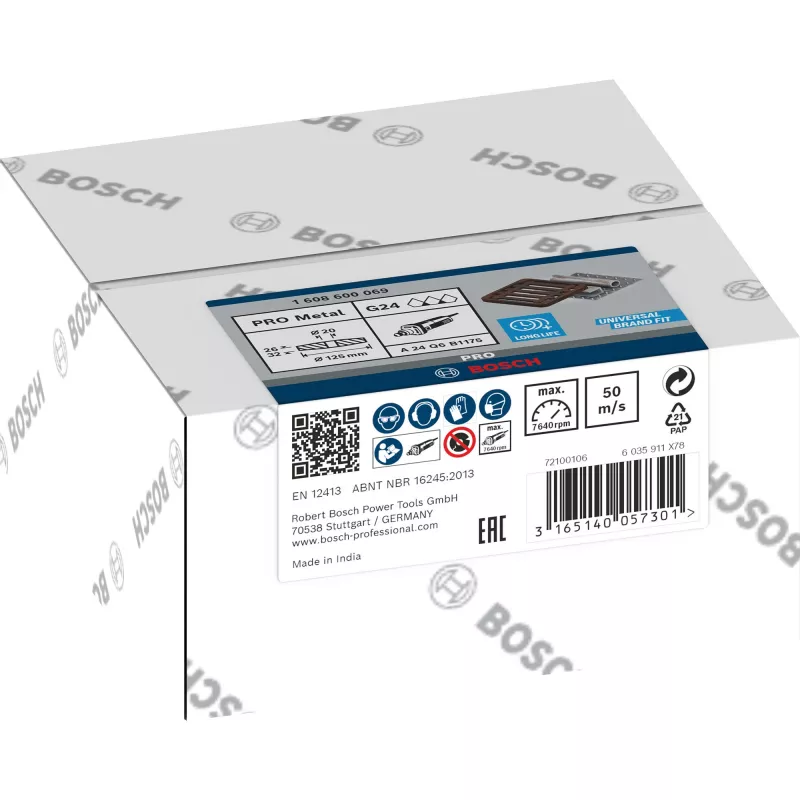Bosch 1 608 600 069 Rotationswerkzeug-Schleif-/Schmirgel-Zubehör Schleifscheibe