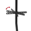 TV-Bodenständer MACLEAN MC-494 für 32-Zoll- bis 70-Zoll-Fernseher, VESA bis zu 400×400 mm, maximale Belastung 40 kg, neigbar 70°