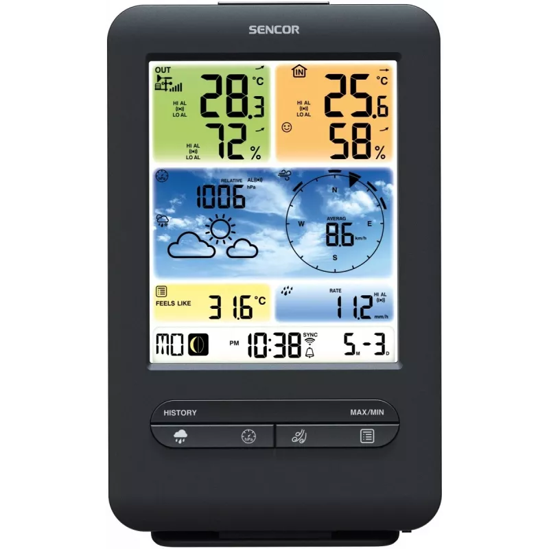 SENCOR Ladestation Pogodowa SWS 9898
