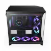 PC-Gehäuse NZXT H9 Flow RGB Midi Tower Schwarz