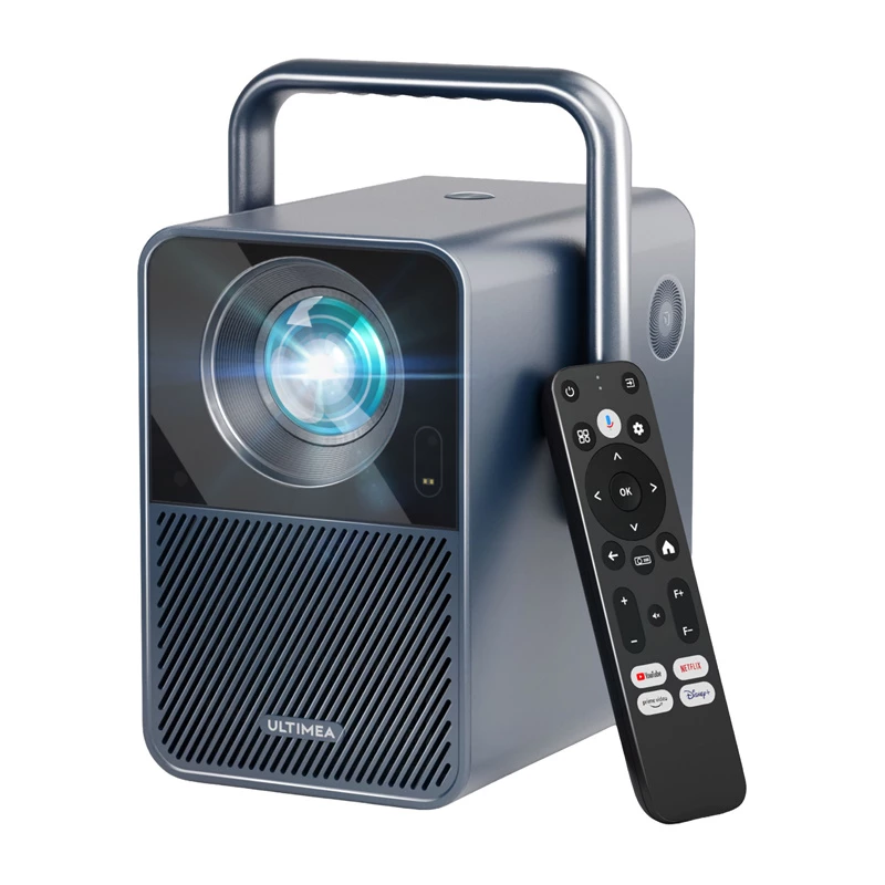 Projektor Ultimea Poseidon E40 Kurzdistanz 1000 ANSI Lumen LCD 4K (4096x2400) LED, Autofokus, Projektionsverhältnis 1,23:1, Zoom 2,0:1, 8 GB Speicher