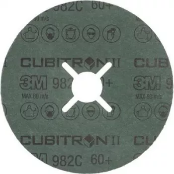 Fiberschleifscheibe 3M Cubitron II 982C 125x22 mm, Körnung K60+