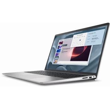 Laptop Dell Pro Essential 15 AG FHD — i7-1355U, 16GB RAM, 512GB SSD, Intel UHD, Windows 11 Pro, Hintergrundbeleuchtete ENG-Tastatur, Silber, 3Y ProSupport NBD Vor-Ort