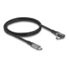 USB-Kabel DeLOCK 81131 1 m USB-C Schwarz 40 Gbit/s