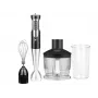 Hand-Stabmixer LAFE BRK-003A, 800 W, schwarz/silber, Edelstahlklinge, 0,6-L-Schüssel, 0,5-L-Krug