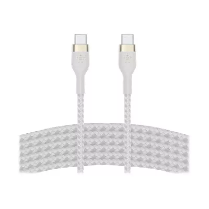Belkin BOOSTCHARGE PRO Flex USB-Kabel 3 m USB 2.0 USB C Weiß (CAB011BT3MWH)