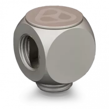 Thermal Grizzly DeltaMate Rotary T – Wasserkühlungsanschluss, Nickel matt, 1 Stk. (TG-DM-FIT-0204)