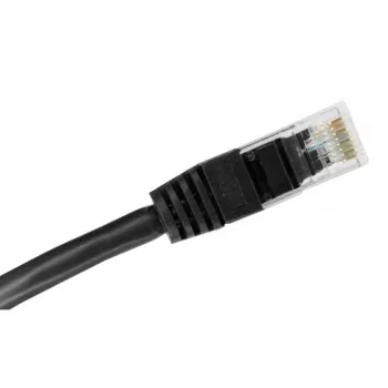 Alantec KKU5CZA1 Netzwerkkabel Schwarz 0,25 m Cat5e U/UTP (UTP)
