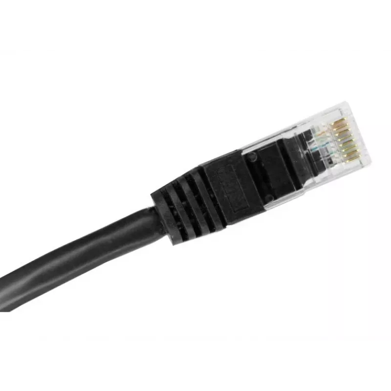 Alantec KKU5CZA1 Netzwerkkabel Schwarz 0,25 m Cat5e U/UTP (UTP)